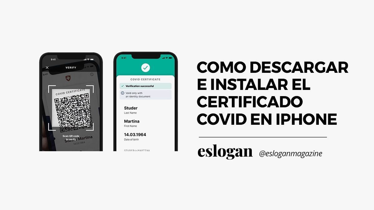 Como descargar y añadir el pasaporte Covid en iPhone 1 instalar certificado covid iphone