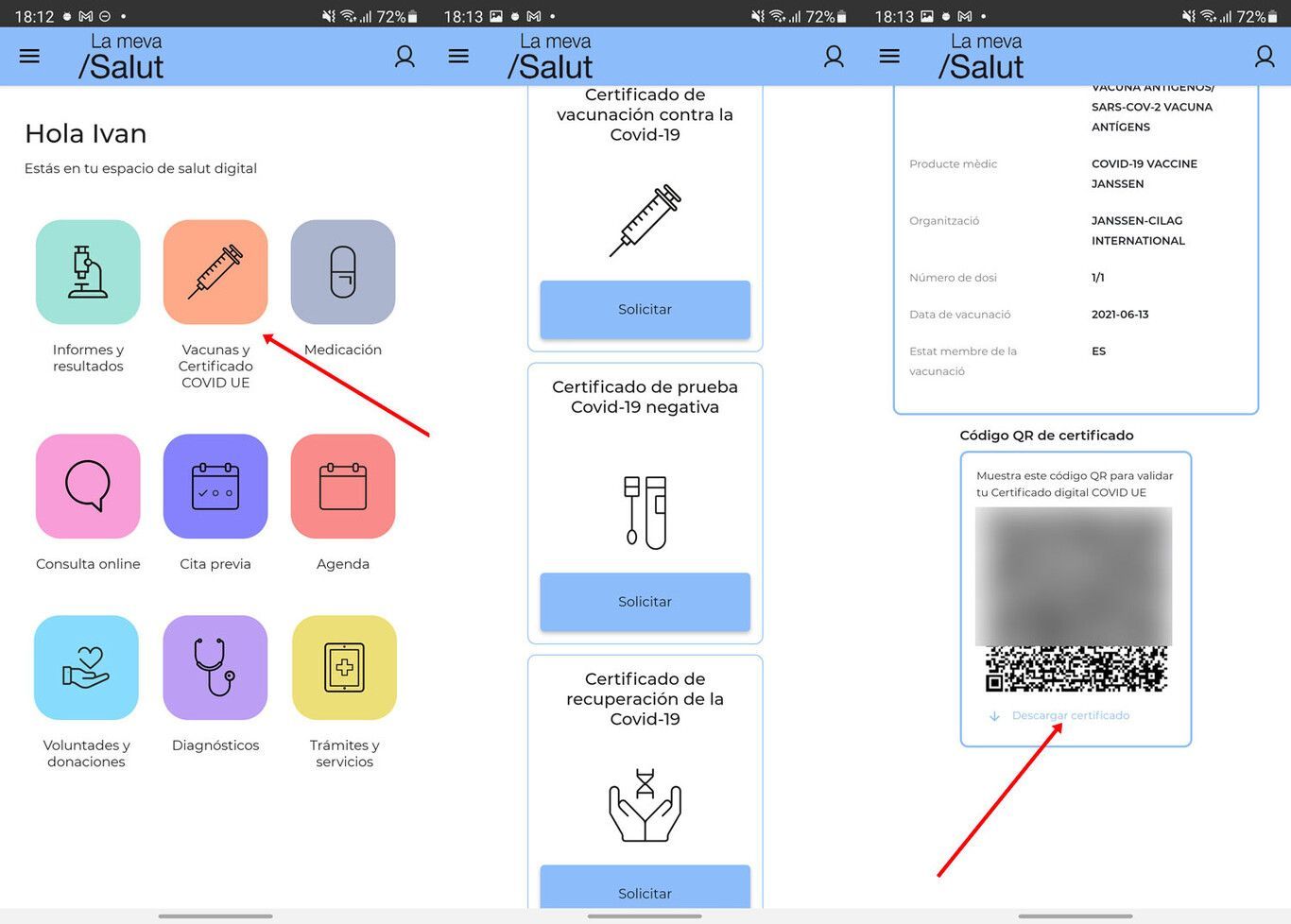 Instalar pasaporte Covid en iPhone Instalar pasaporte Covid en iPhone