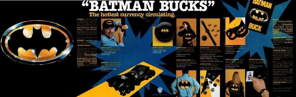 Marketing Batman 1989 Marketing Batman 1989