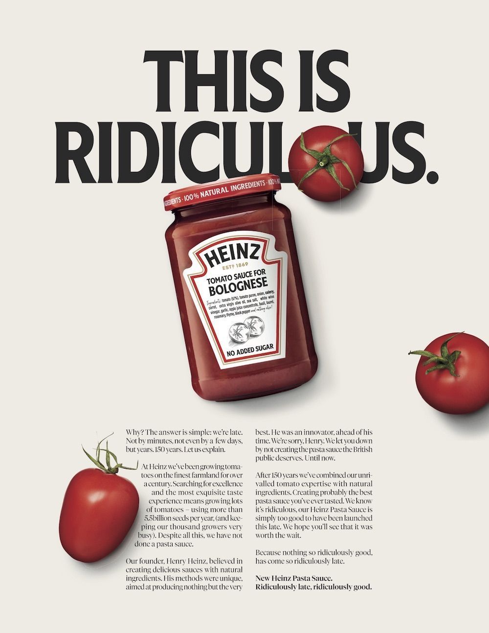 This is ridiculous Heinz This is ridiculous Heinz