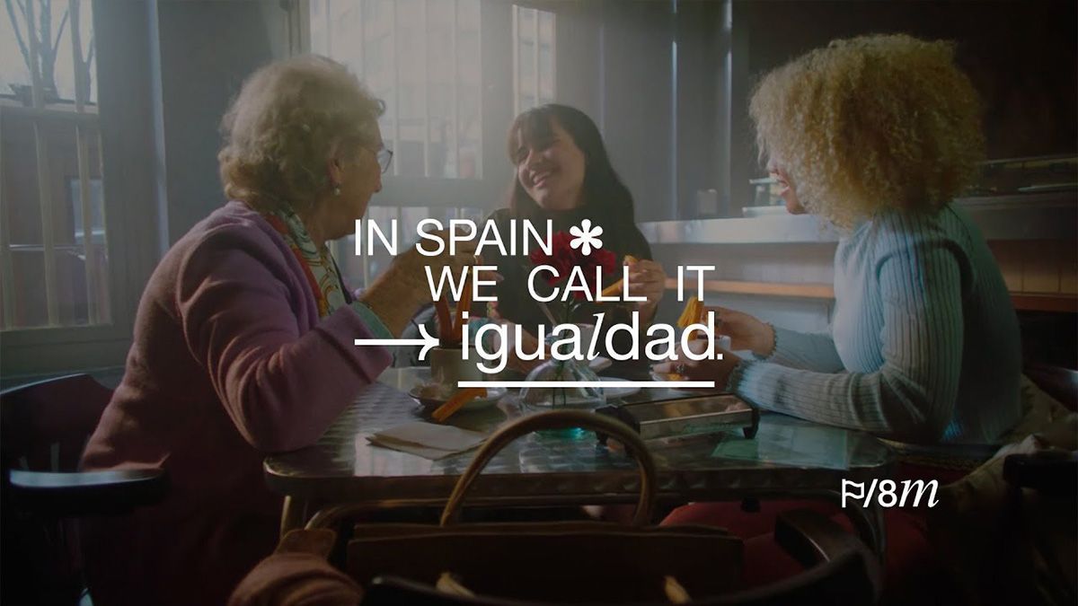 La campaña del Ministerio de Igualdad “In Spain we call it Igualdad” 4 in spain we call it igualdad 01