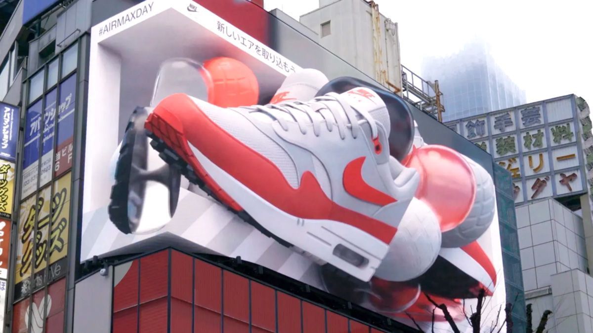 La espectacular valla de publicidad de Nike en 3D 7 valla de publicidad de nike 01