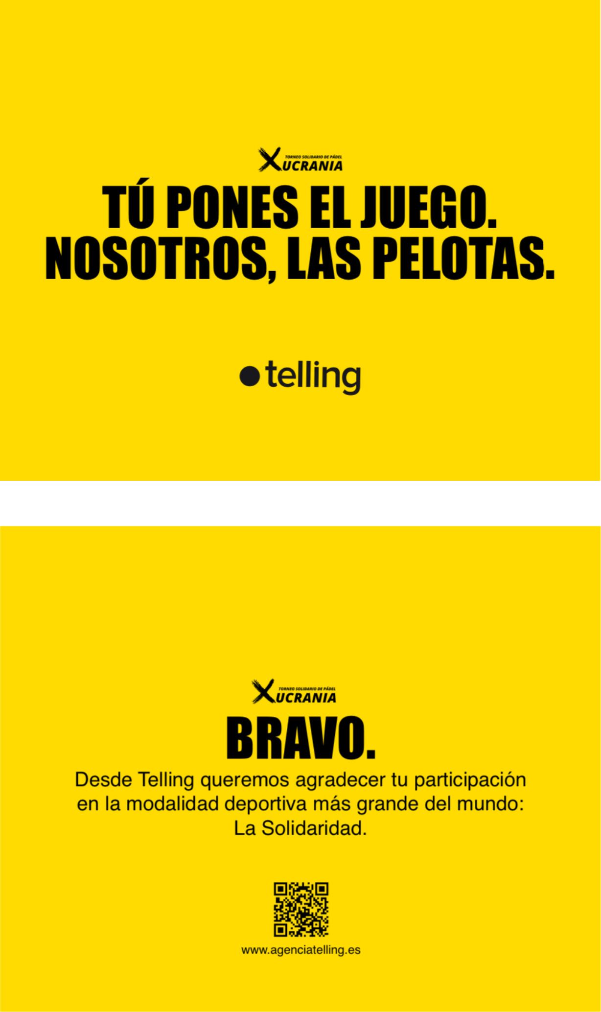 "Tú Pones el Juego", la divertida campaña solidaria de Agencia Telling 12 Agencia de Publicidad en Barcelona | Telling | Tu pones el juego