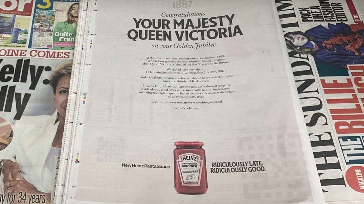 The Heinz Adverts That Keep Being Late For Every Event 5 Anuncios de Heinz | Golden Jubilee