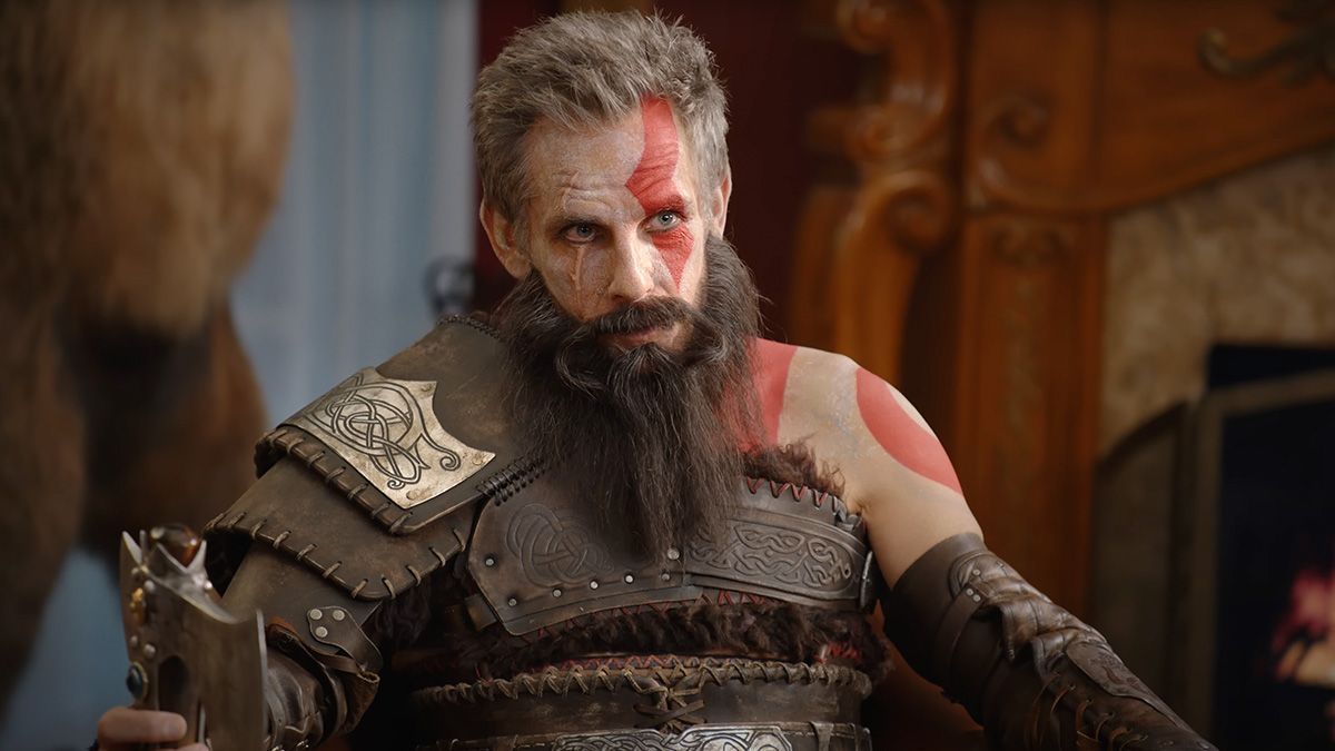 El anuncio de God of War Ragnarok protagonizado por Ben Stiller 10 anuncio de god of war ragnarok ben stiller 01