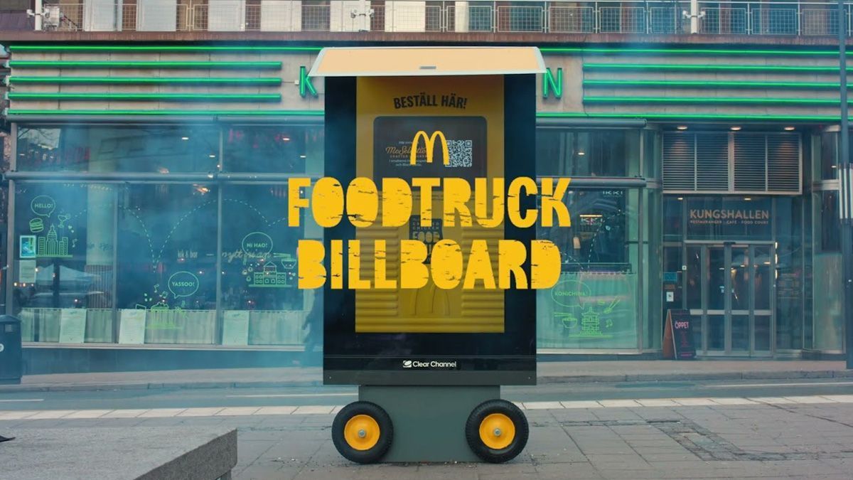 Foodtruck Billboard | McDonald's Foodtruck Billboard | McDonald's