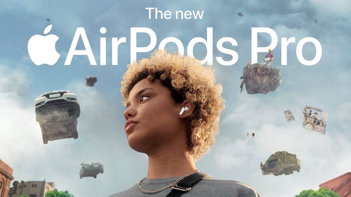 Apple's spectacular commercial for its Airpods Pro 5 anuncio de apple quiet the noise 01