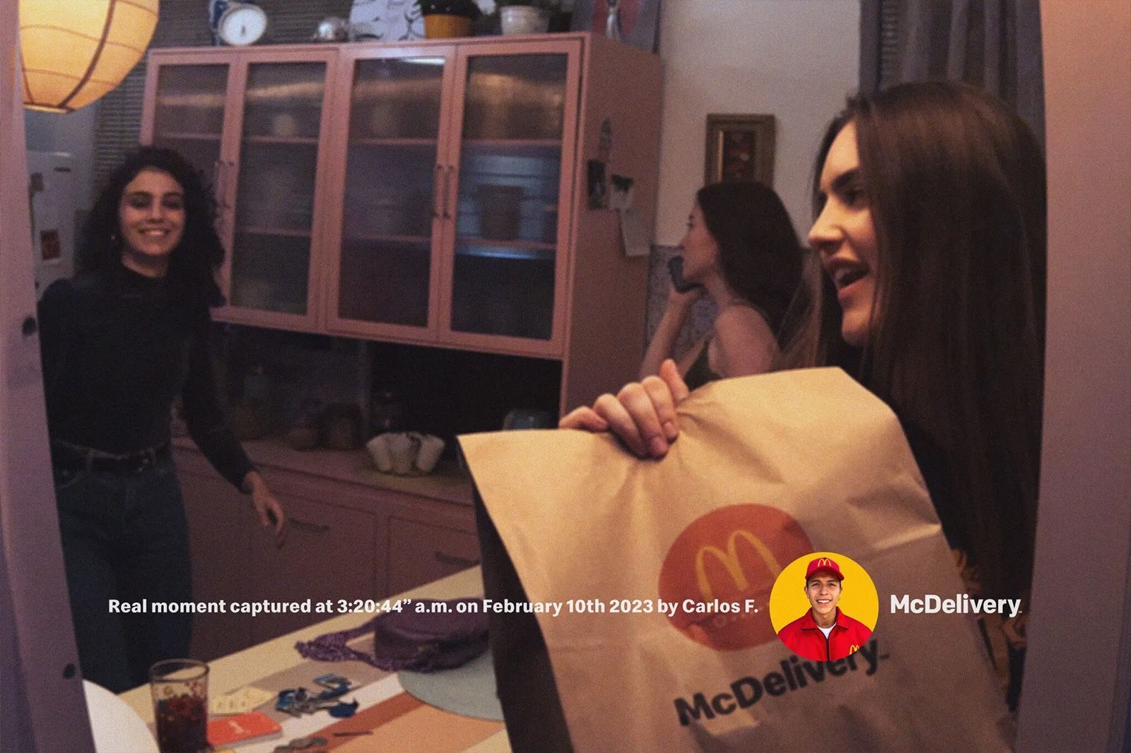 Campanya de McDonald's Delivery Campanya de McDonald's Delivery