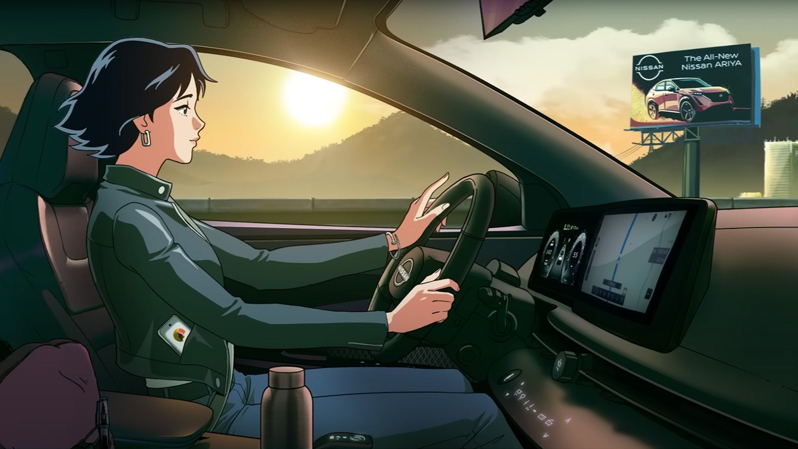 Nissan's commercial lasts 4 hours and is succeeding on the web 3 Anuncio de Nissan Ariya