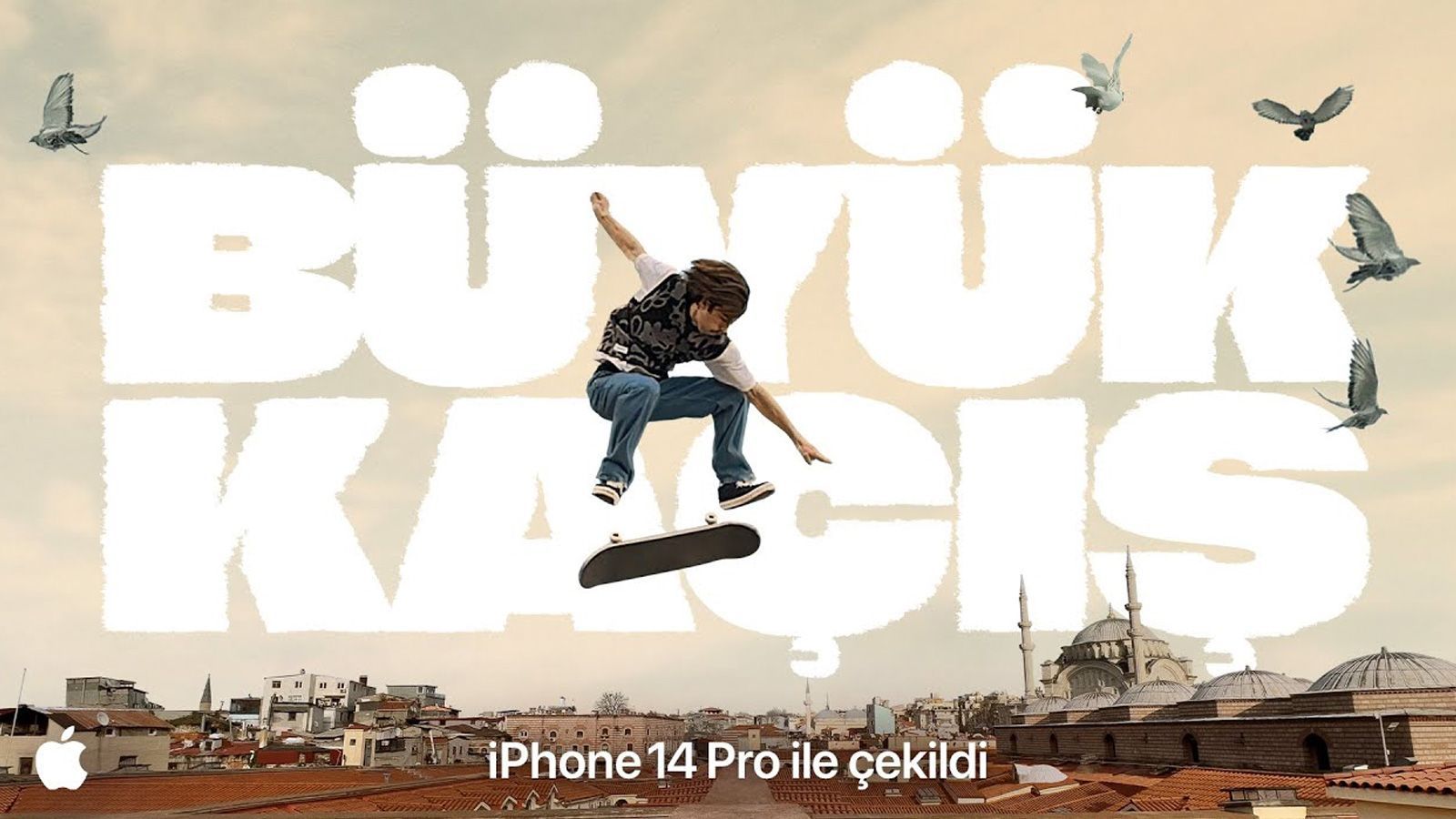 Apple's commercial is a fast-paced chase through Istanbul 3 anuncio de apple the great escape