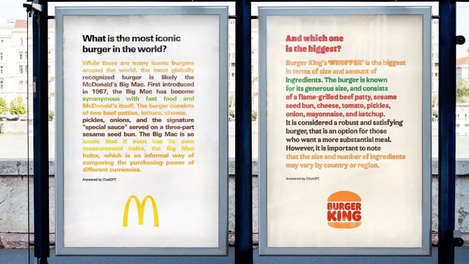 El anuncio de McDonald's hecho con ChatGPT y la respuesta de Burger King 3 anuncio de mcdonalds hecho con chatgpt 02
