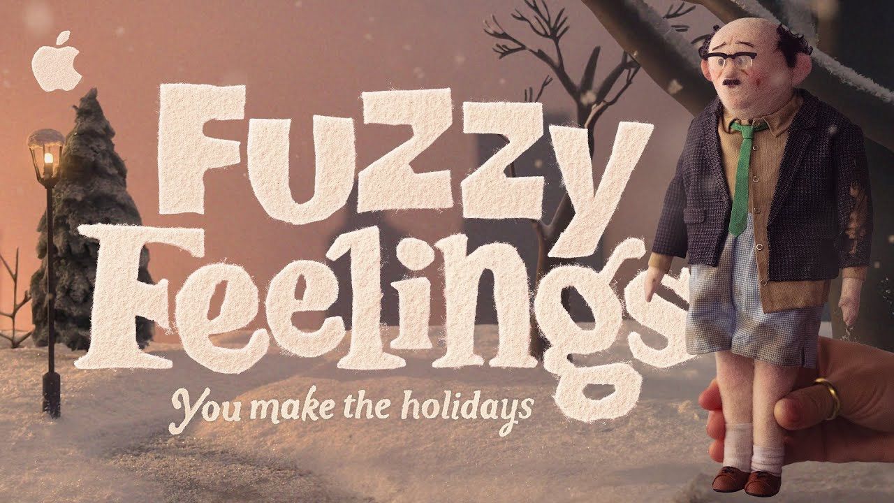 Apple's Christmas advert inspired by Dickens' classic 1 anuncio de navidad de apple fuzzy feelings