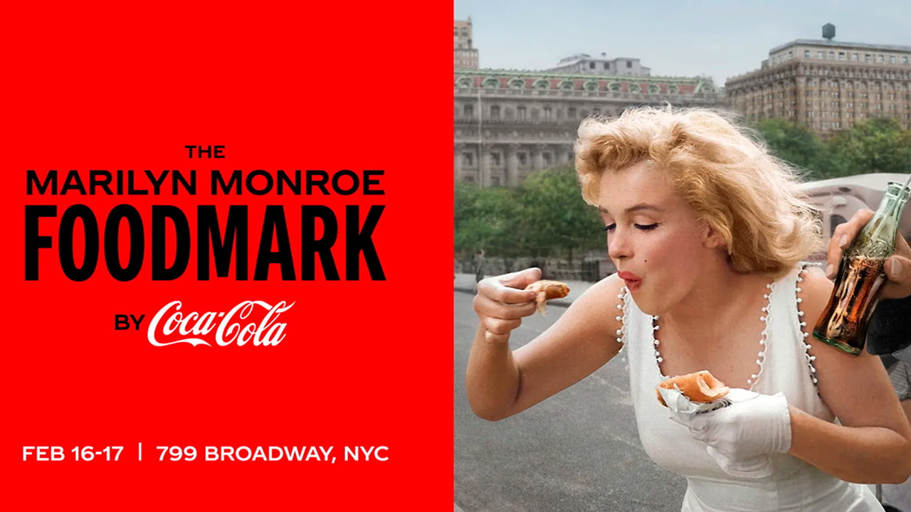 Foodmarks de Coca-Cola celebra hitos culinarios y momentos de la cultura pop 1 foodmark de coca cola marilyn monroe