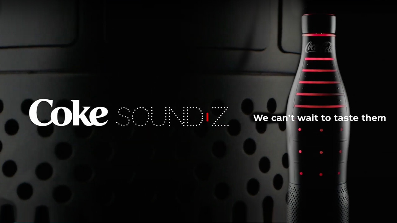 The Coca-Cola instrument that converts its effervescence into sounds 4 instrumento de coca cola coke soundz