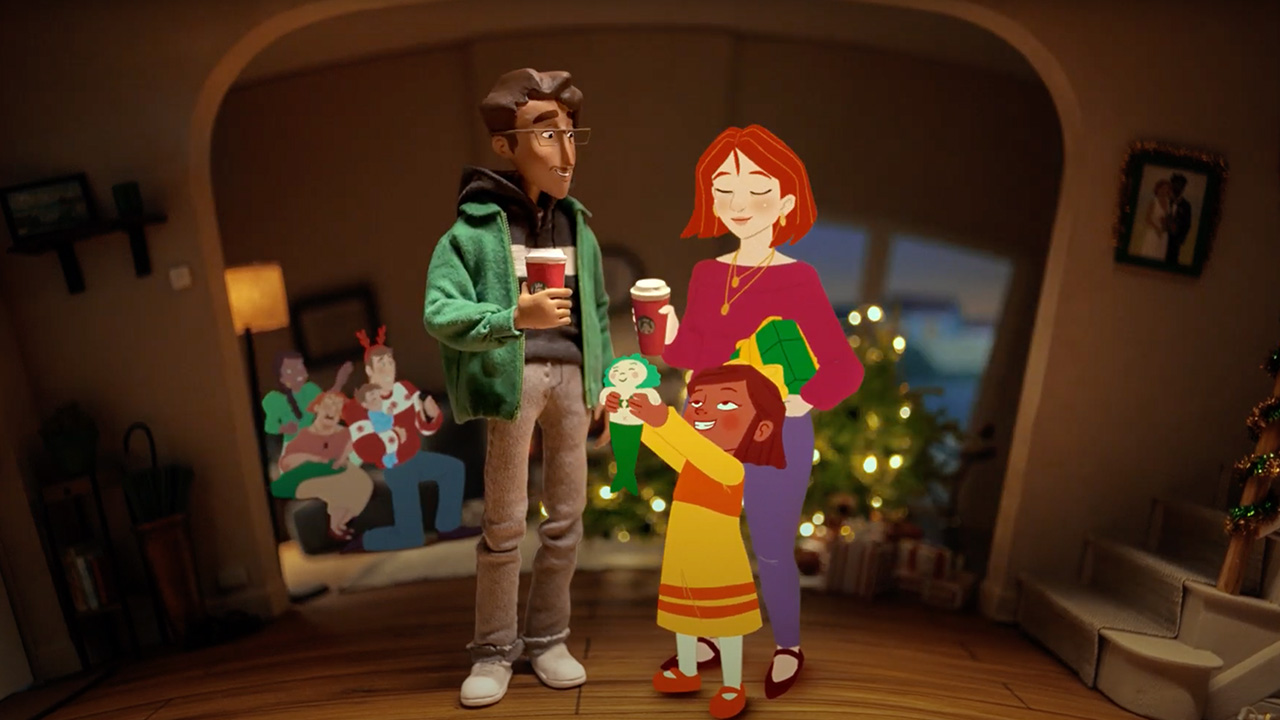 El original anuncio de Navidad de Starbucks: "Drink in, Breathe out" 1 anuncio de navidad de starbucks 2024