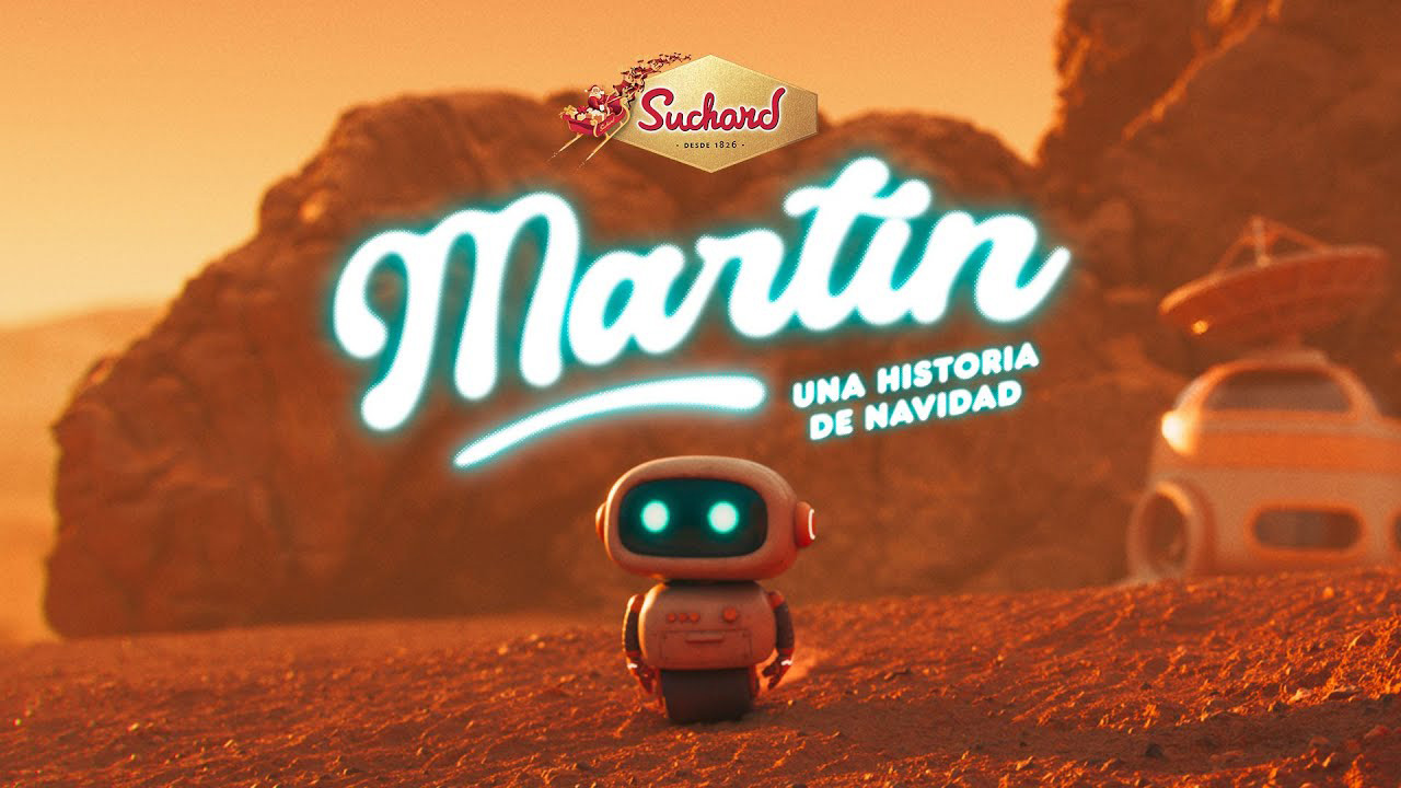El anuncio de Navidad de Suchard nos presenta un tierno robot llamado Martin 7 anuncio de navidad de suchard martin