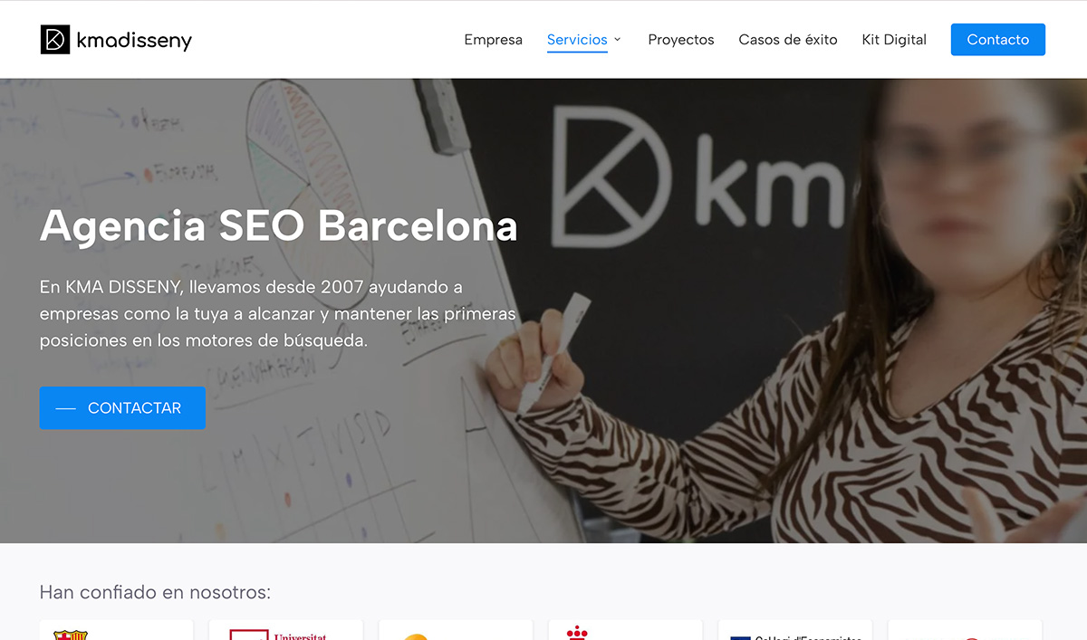 5 agencias SEO en Barcelona a tener a cuenta en 2025 12 kma