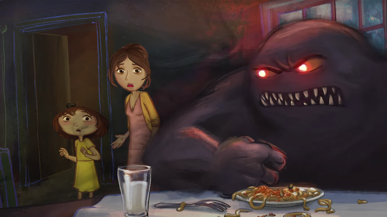 The shocking Women's Aid advert to denounce domestic violence 2 anuncio de womens aid the monster who cames to tea