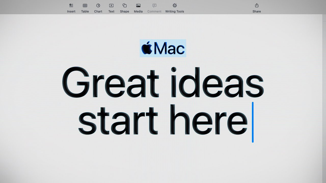 Apple's advert celebrates creativity: "Great Ideas Start on a Mac" 2 anuncio de mac great ideas start on mac