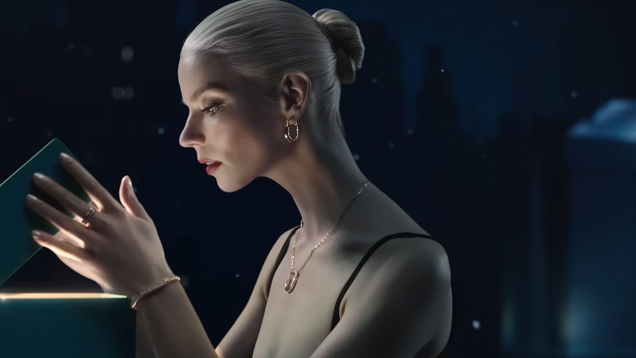 Tiffany & Co's Christmas advert featuring Anya Taylor-Joy 1 anuncio de navidad de tiffany and co
