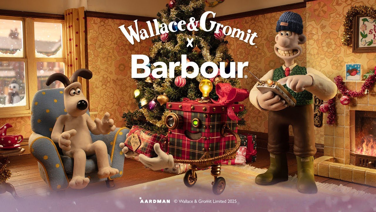 Barbour's Christmas advert features Wallace & Gromit once again 2 anuncio de navidad de barbour wallace and gromit