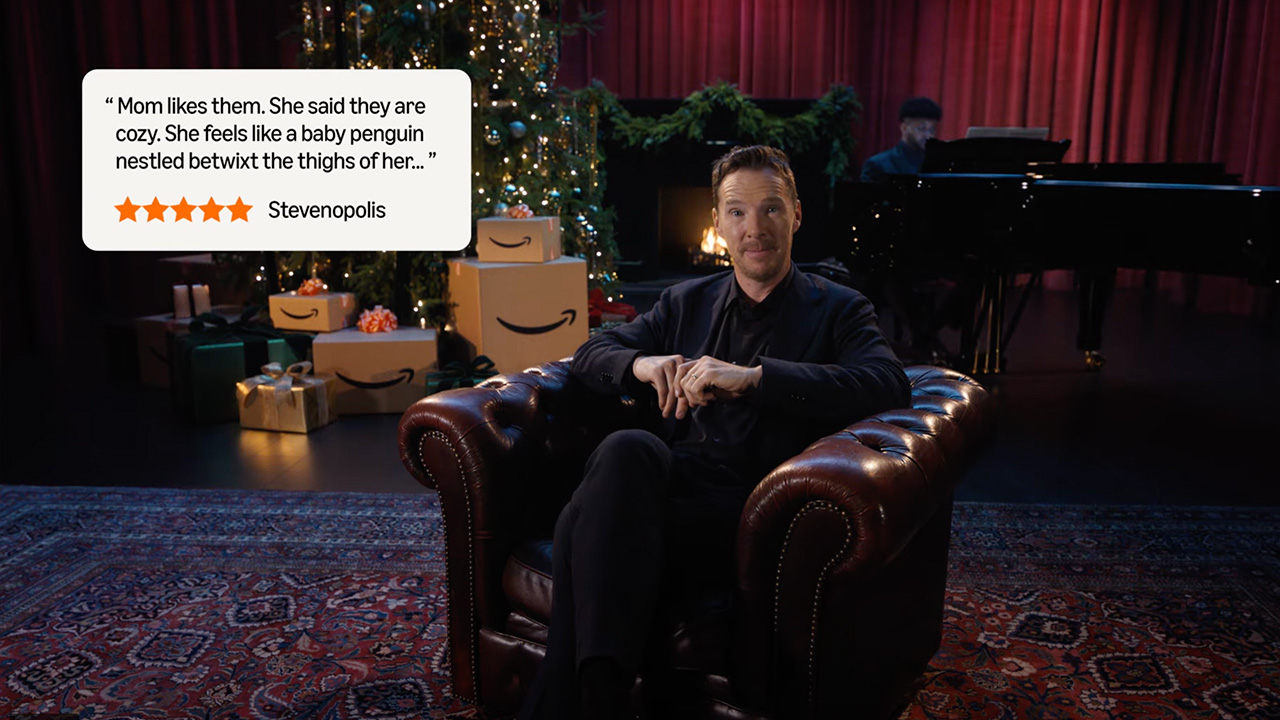 Benedict Cumberbatch recites Amazon reviews in "Five Star Theater" 10 benedith cumberbatch resenas amazon