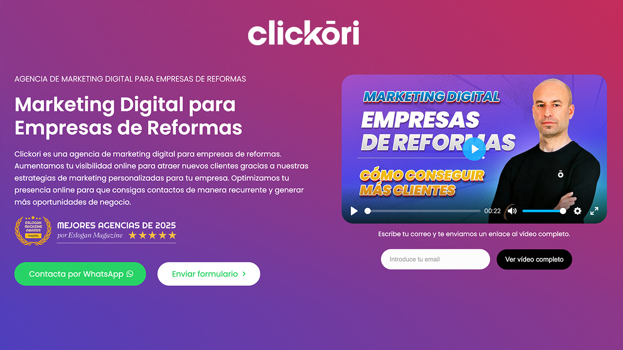 Las 5 mejores agencias de publicidad para empresas de reformas 11 Marketing para empresas de reformas