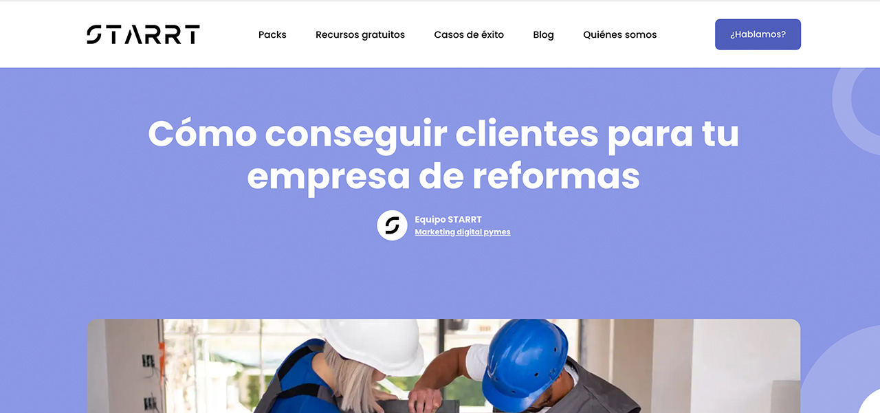 Las 5 mejores agencias de publicidad para empresas de reformas 14 starrrt